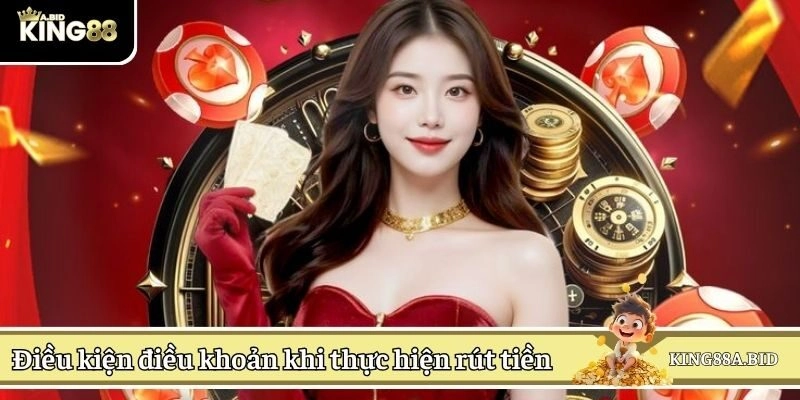 Điều kiện điều khoản khi thực hiện rút tiền từ nhà cái