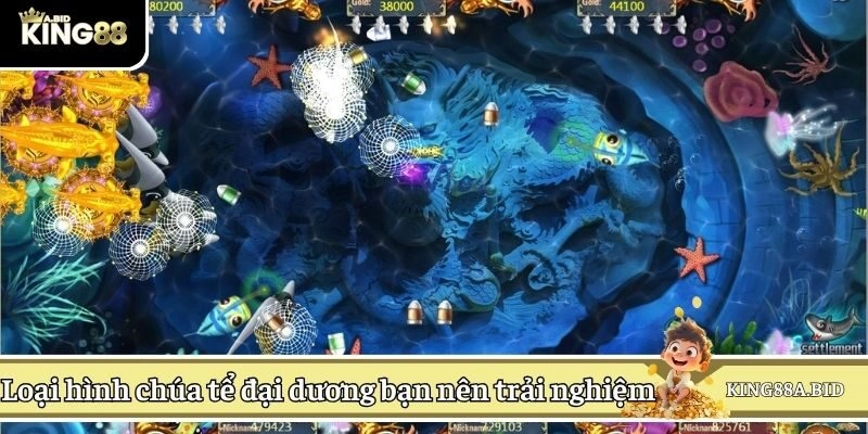 Loại hình giải trí chúa tể đại dương bạn nên trải nghiệm